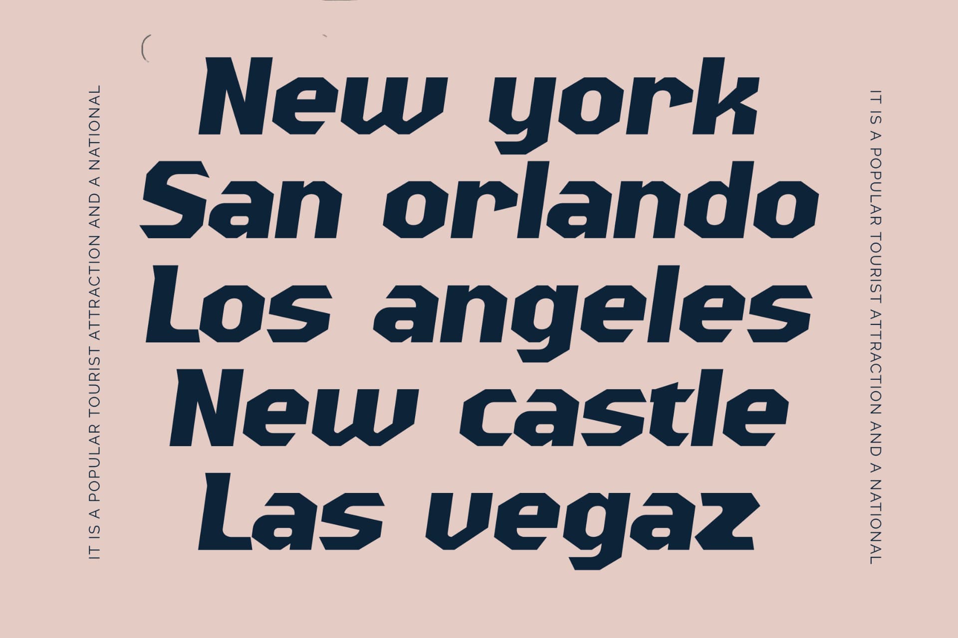 Preview 6 for Buzer Rock - Futuristic Sporty Font