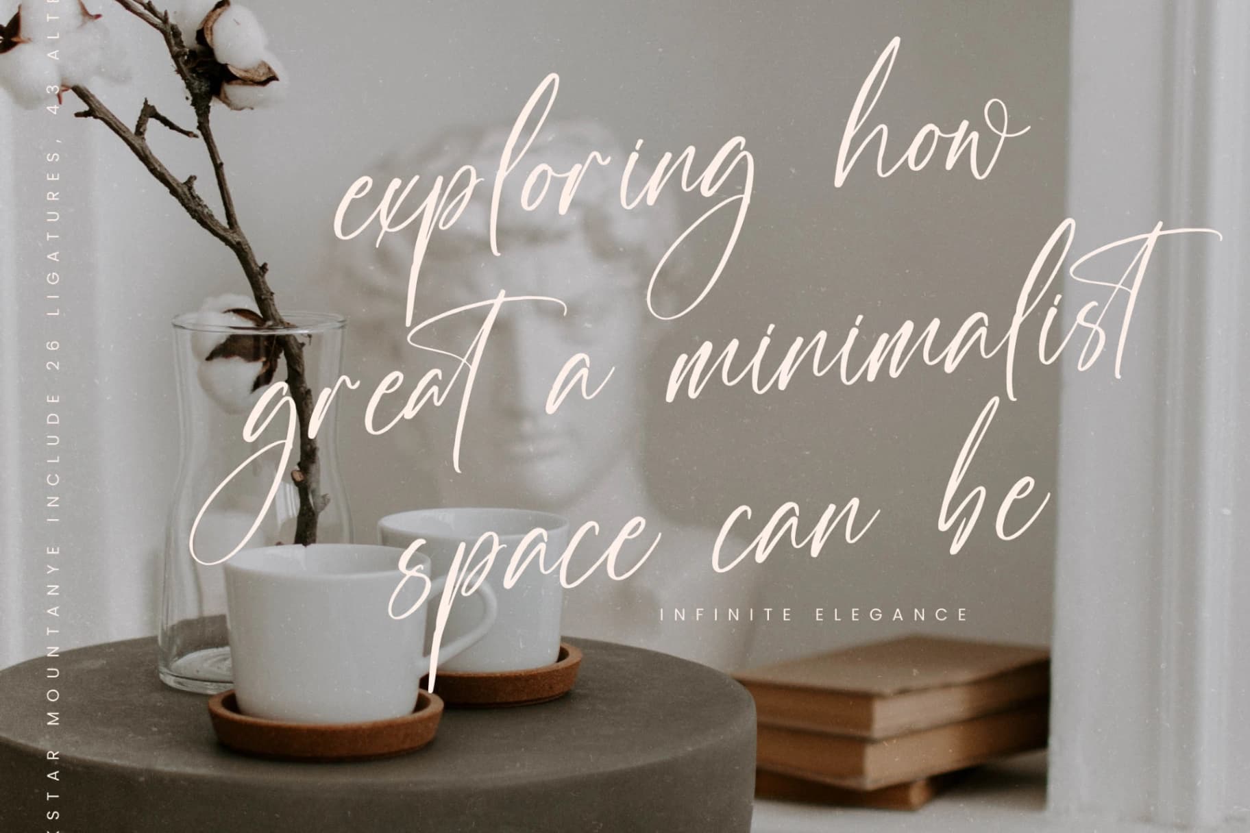 Preview 4 for Bleckstar Mountanye – Handbrush Signature Font