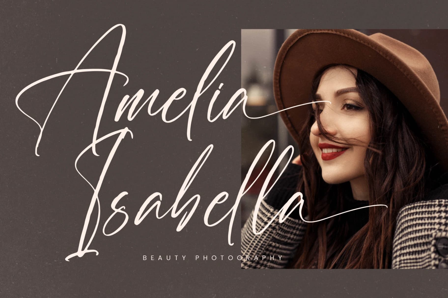 Preview 6 for Bleckstar Mountanye – Handbrush Signature Font