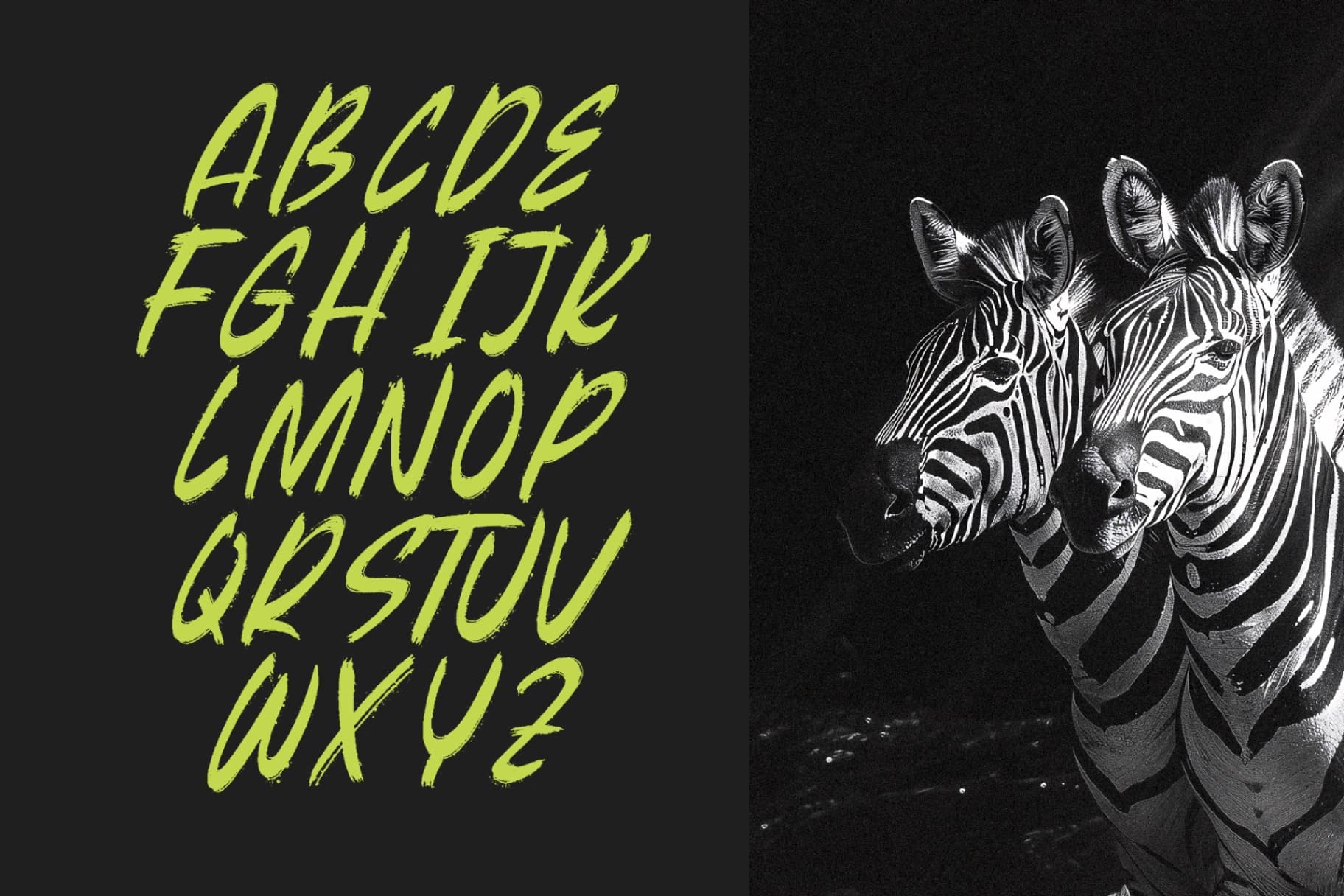 Preview 9 for Beasty Strength - Display Brush Font