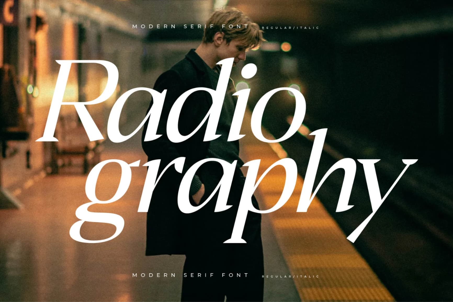Preview 3 for Mefidows – Modern Serif Font