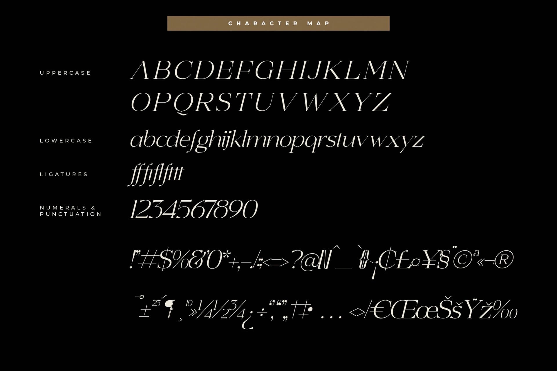 Preview 14 for Qikelan – Modern Serif Font