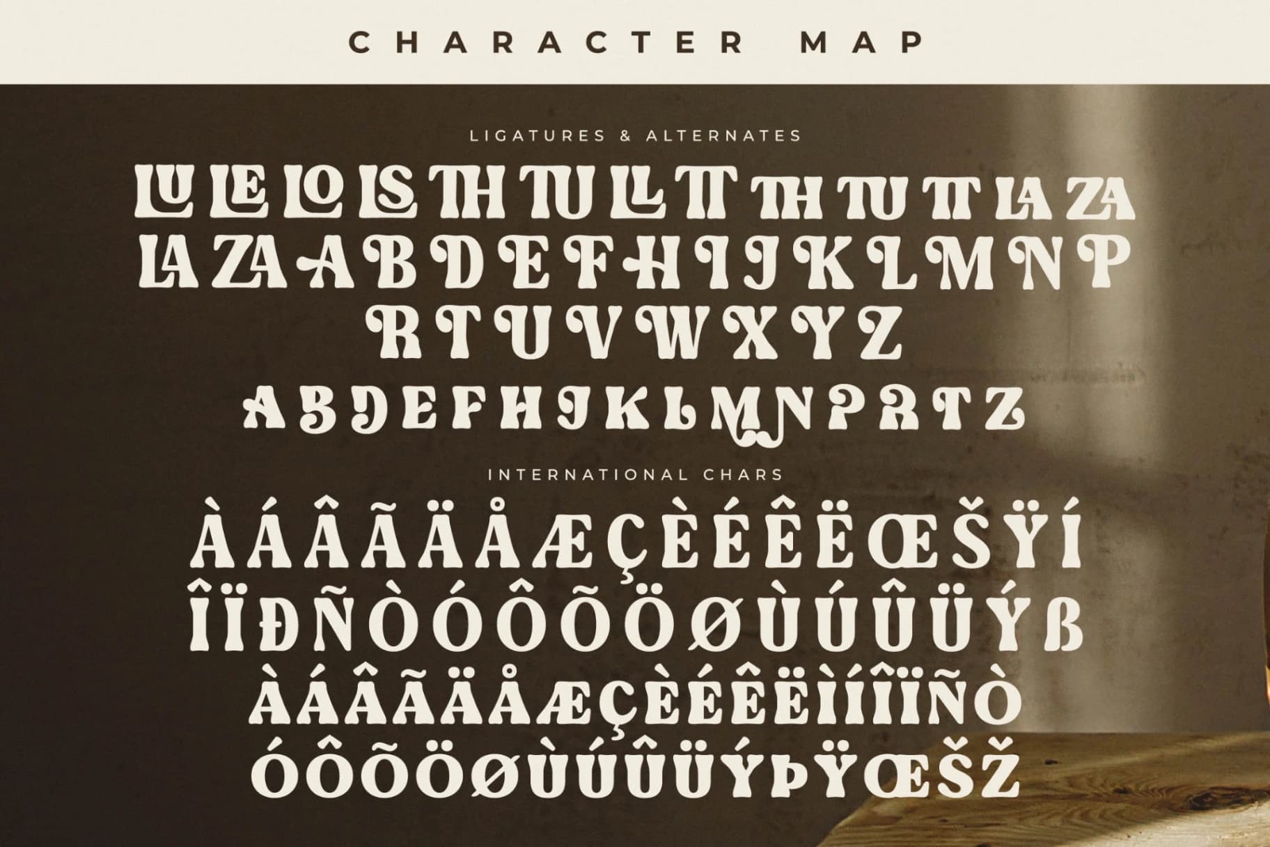 Preview 14 for Mebtho Francy - Vintage Display Font