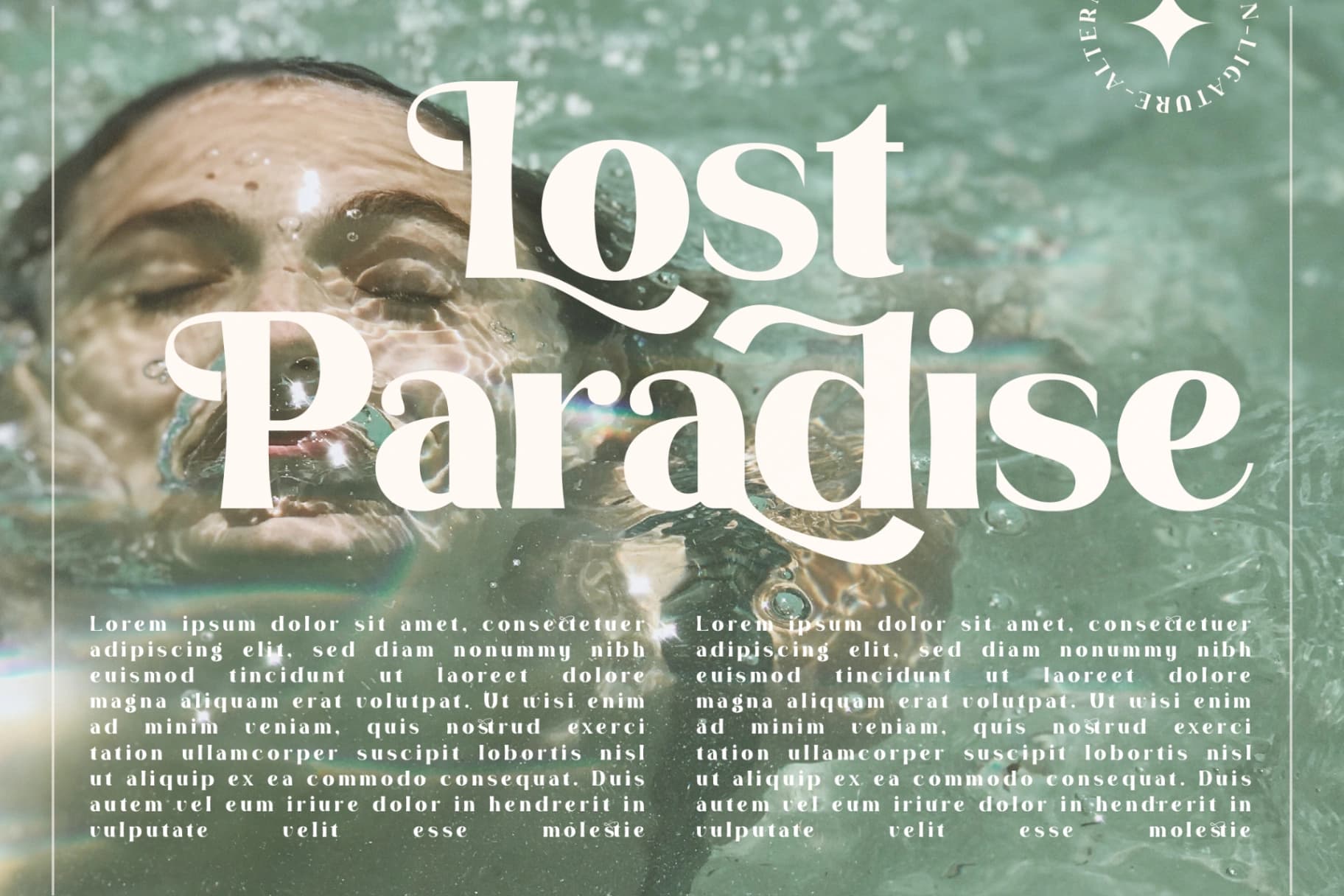 Preview 8 for California Paradise - Modern Serif Font