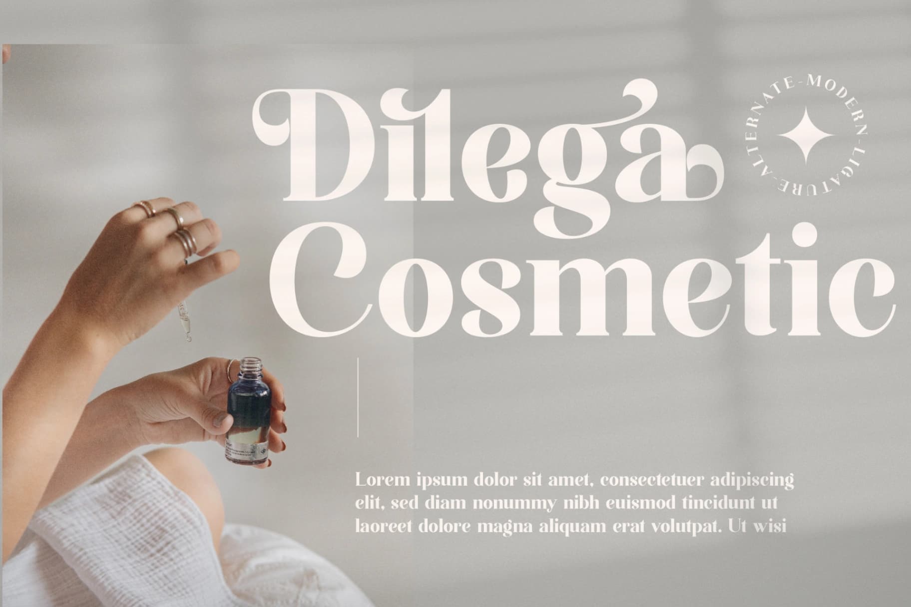 Preview 5 for Hagista Melagon - Modern Serif Font