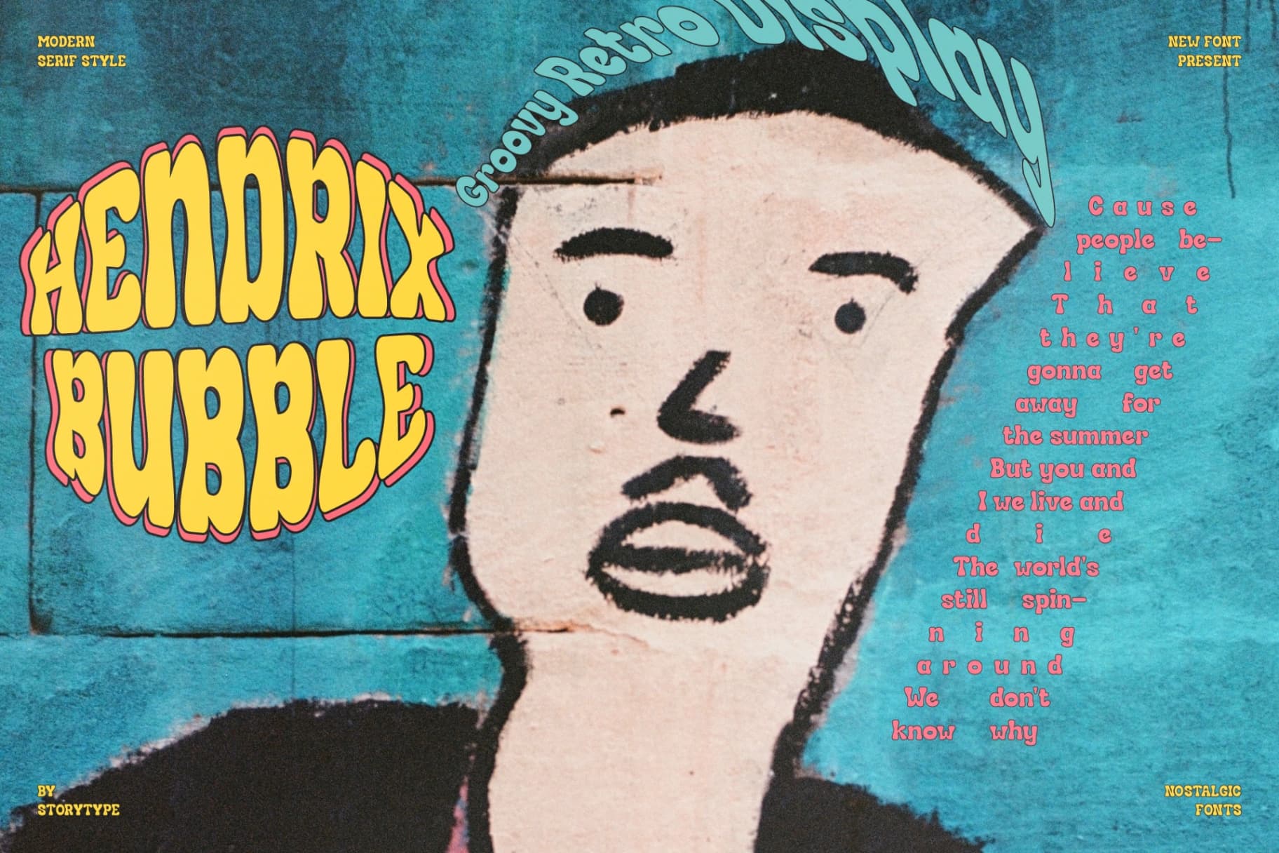 Preview 8 for Hendrix Bubble - Groovy Retro Display