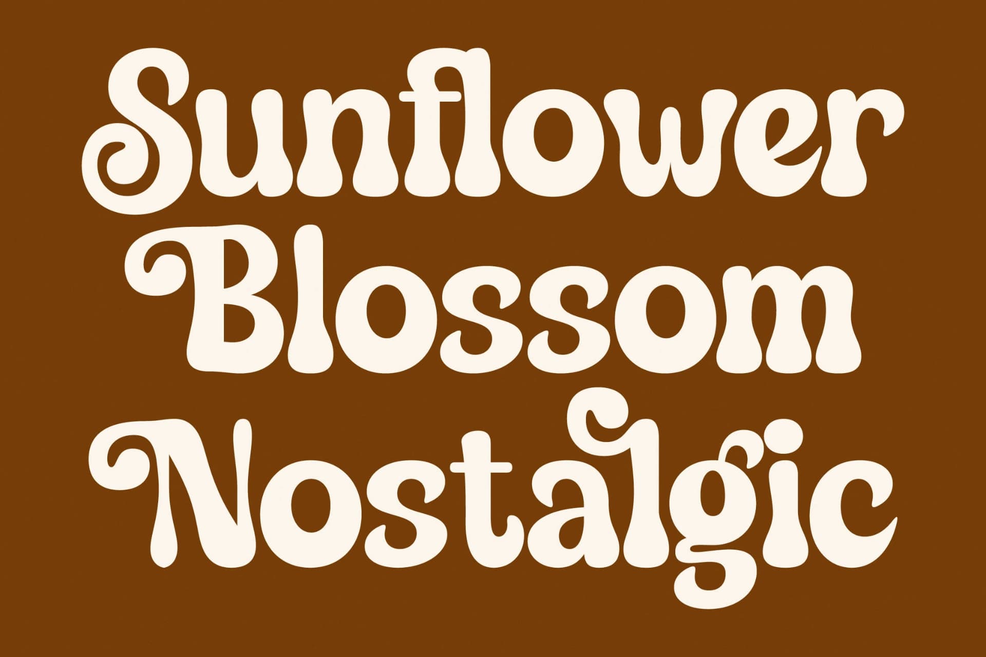 Preview 2 for Mintage Twentys – Retro Display Font