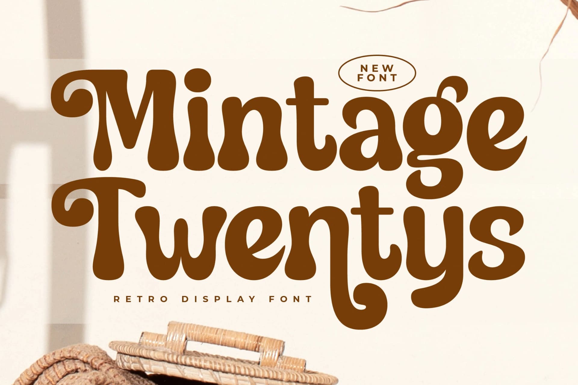Preview 1 for Mintage Twentys – Retro Display Font