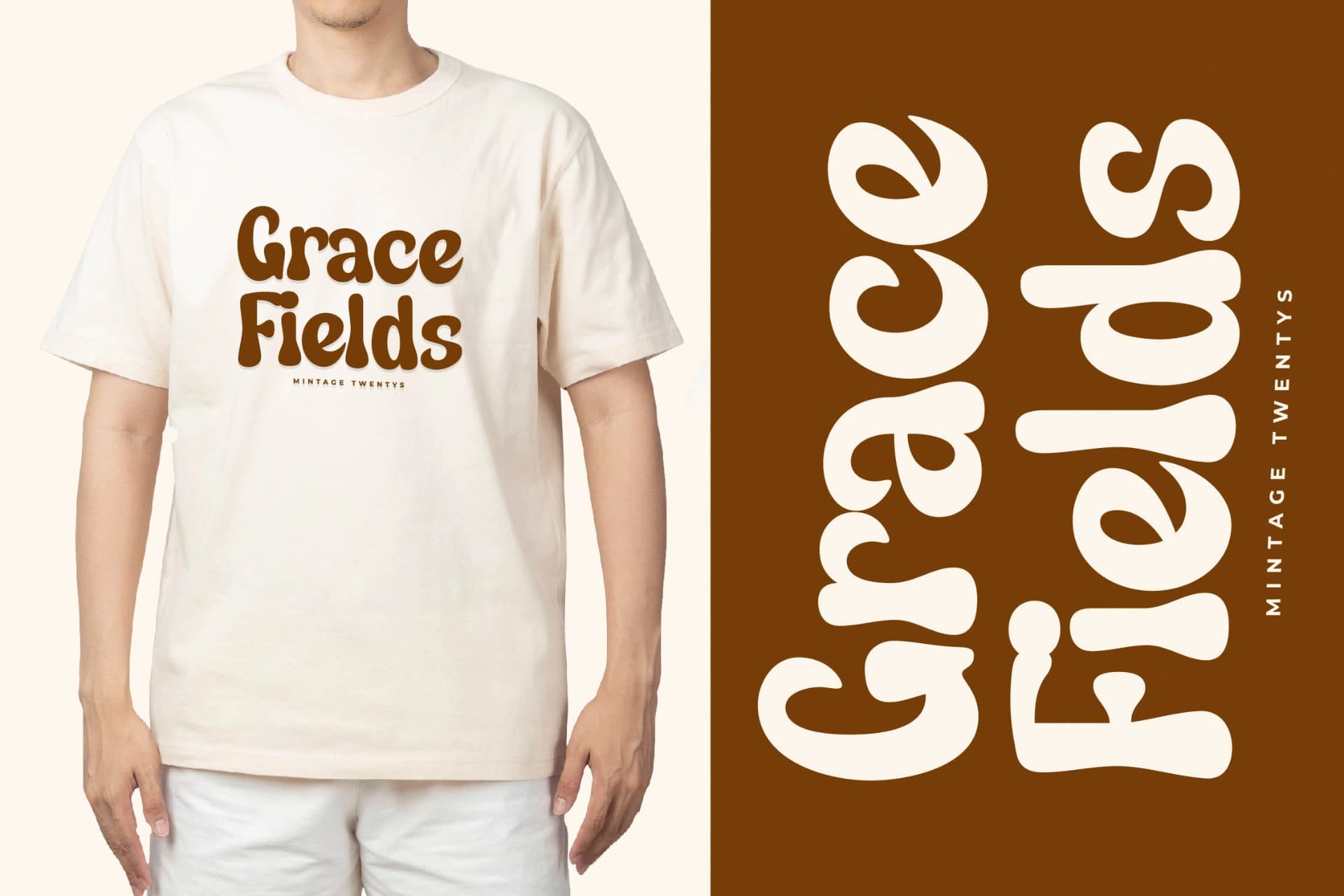 Preview 5 for Mintage Twentys – Retro Display Font