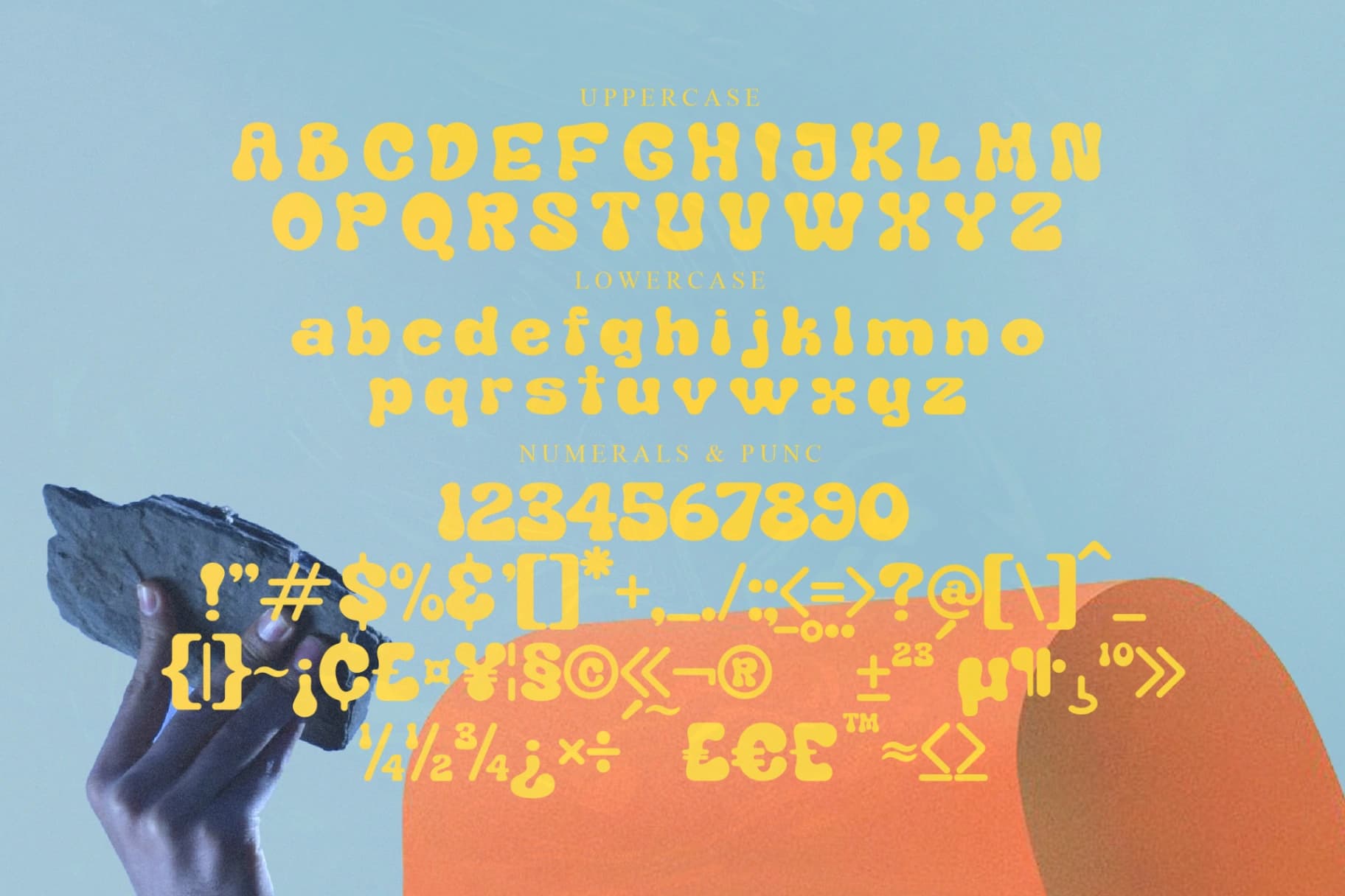 Preview 13 for Benomout - Grove Retro Display Font
