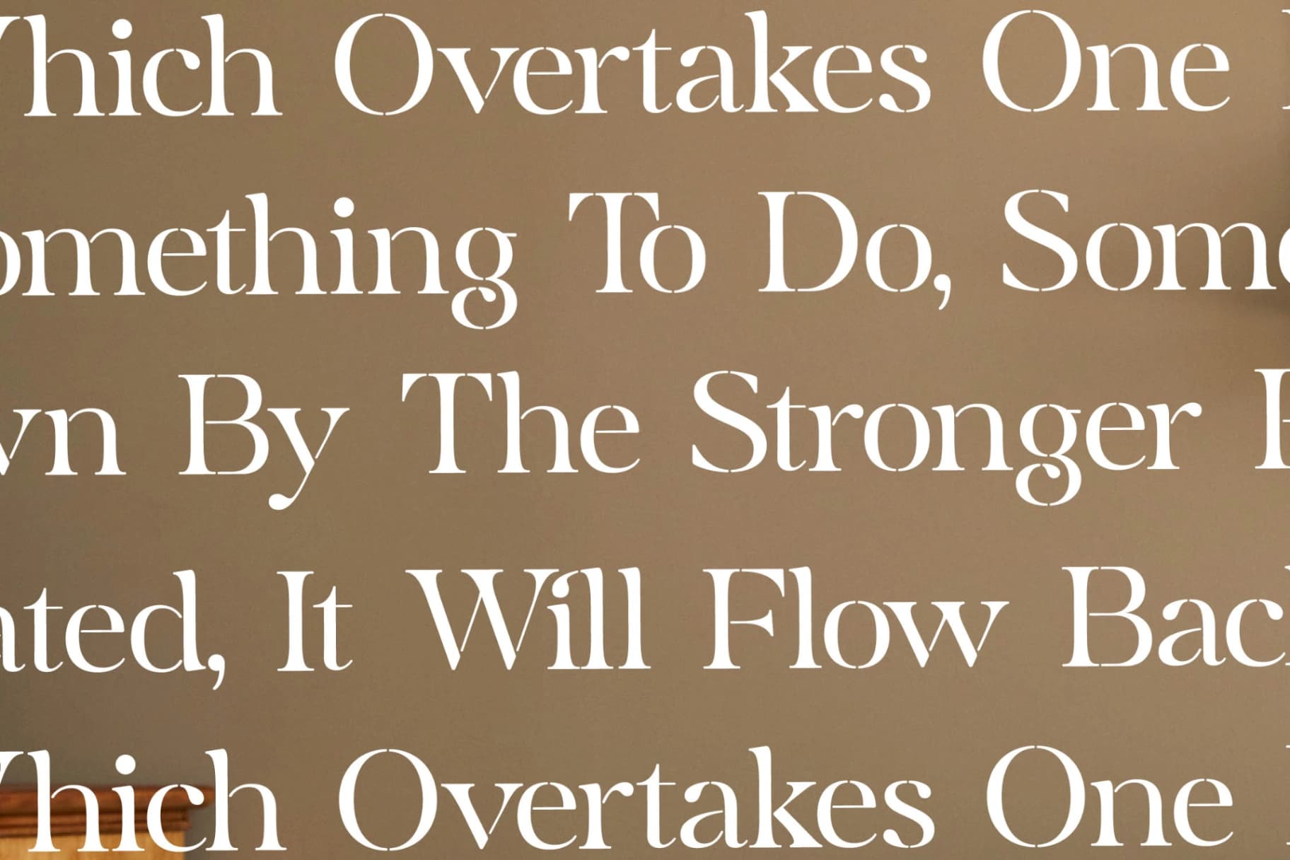 Preview 9 for Mergila – Modern Stancil Serif