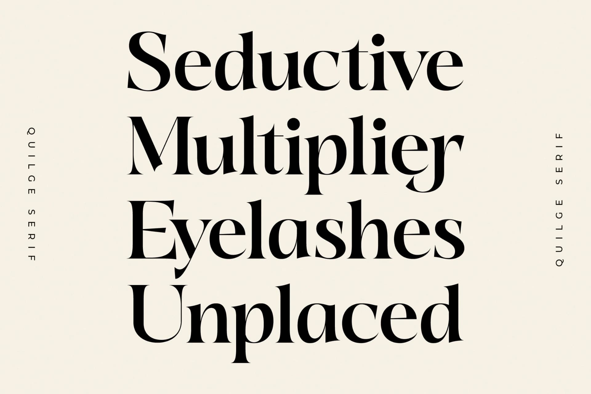 Preview 7 for Quilge - Modern Serif