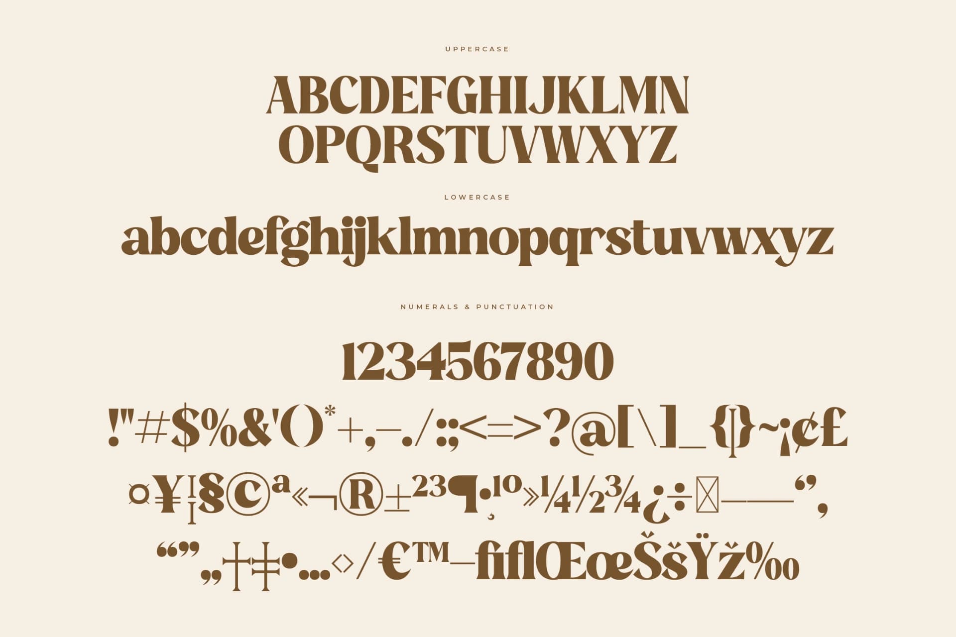 Preview 13 for Gravelo – Bold Serif Display