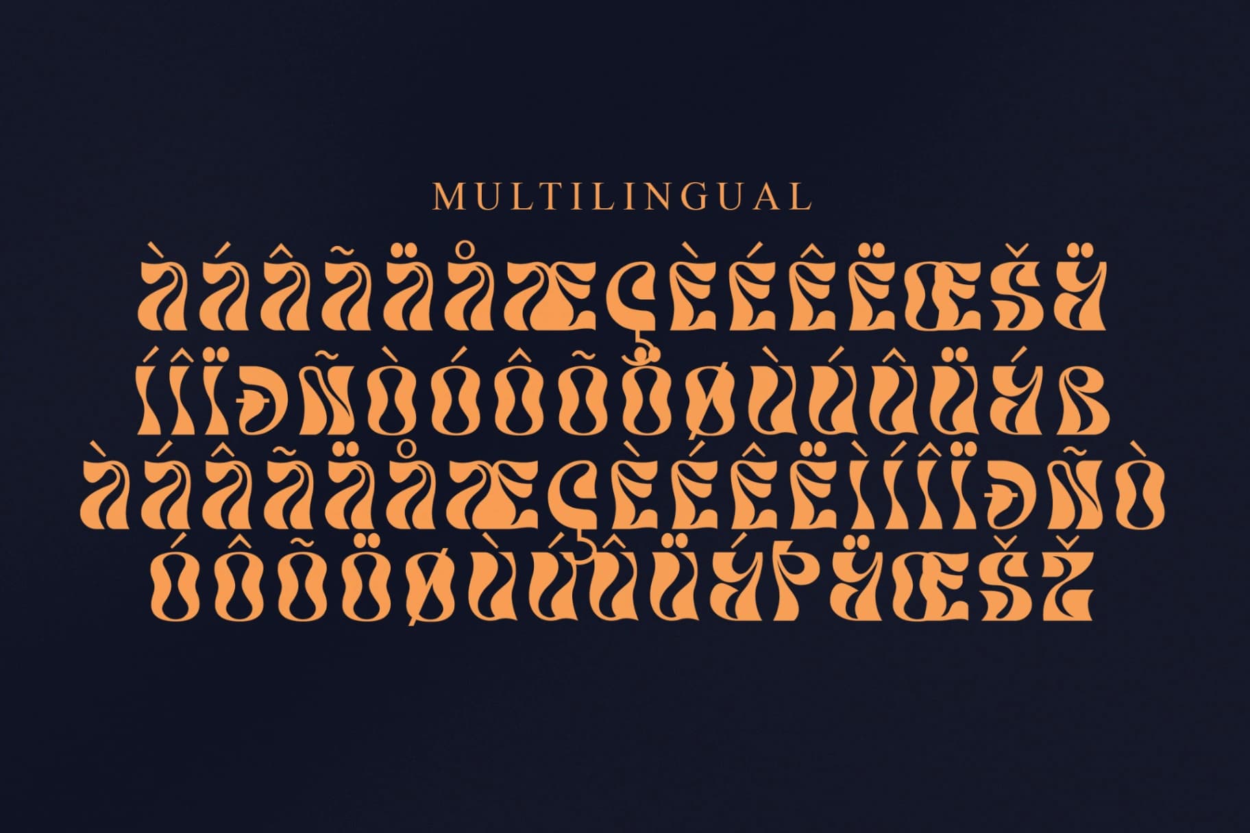 Preview 13 for Charley - Unique Display Font