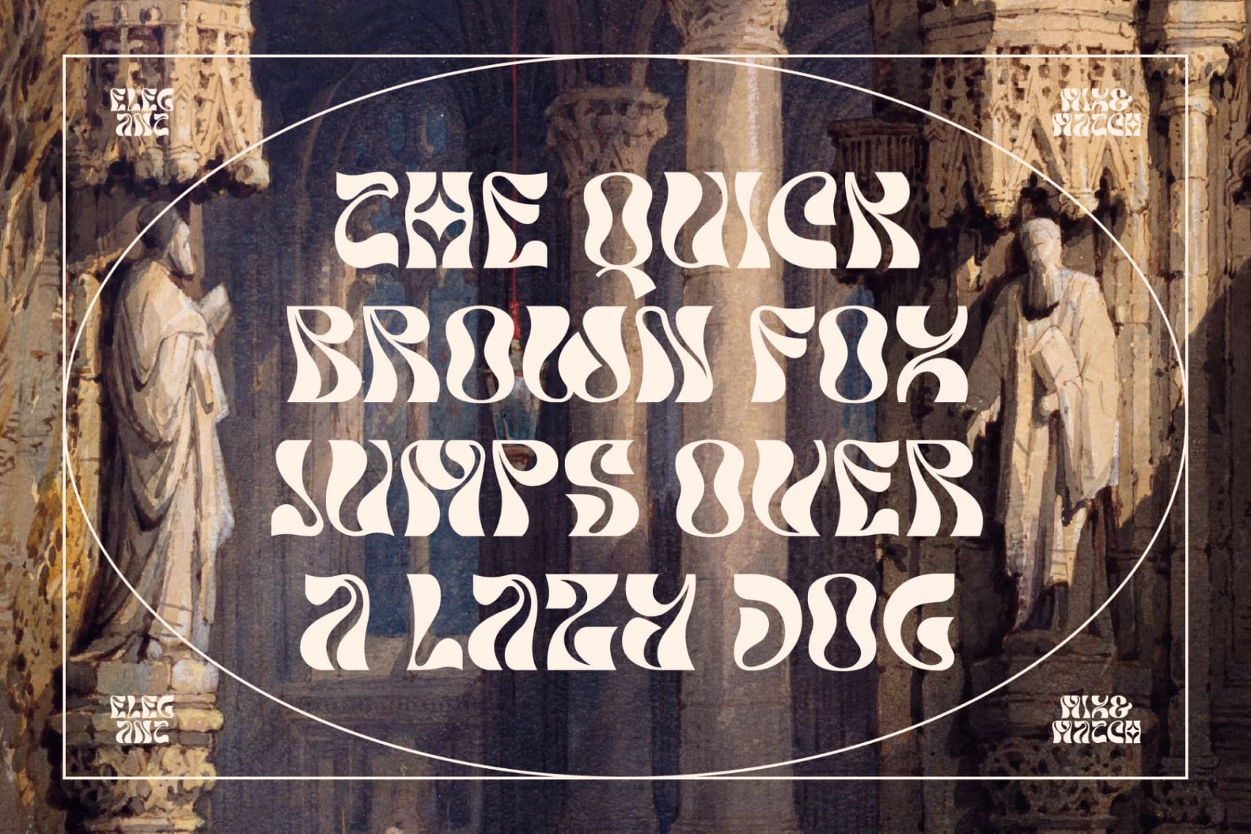 Preview 3 for Charley - Unique Display Font