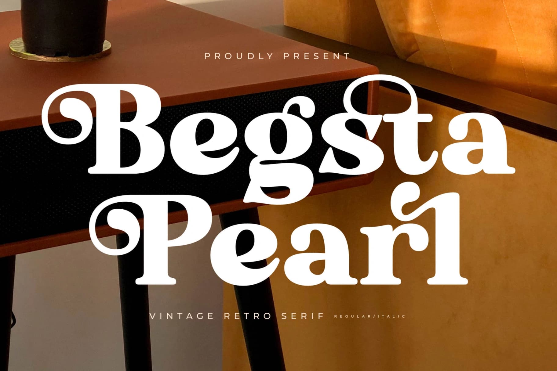 Preview 1 for Begsta Pearl - Vintage Retro Serif