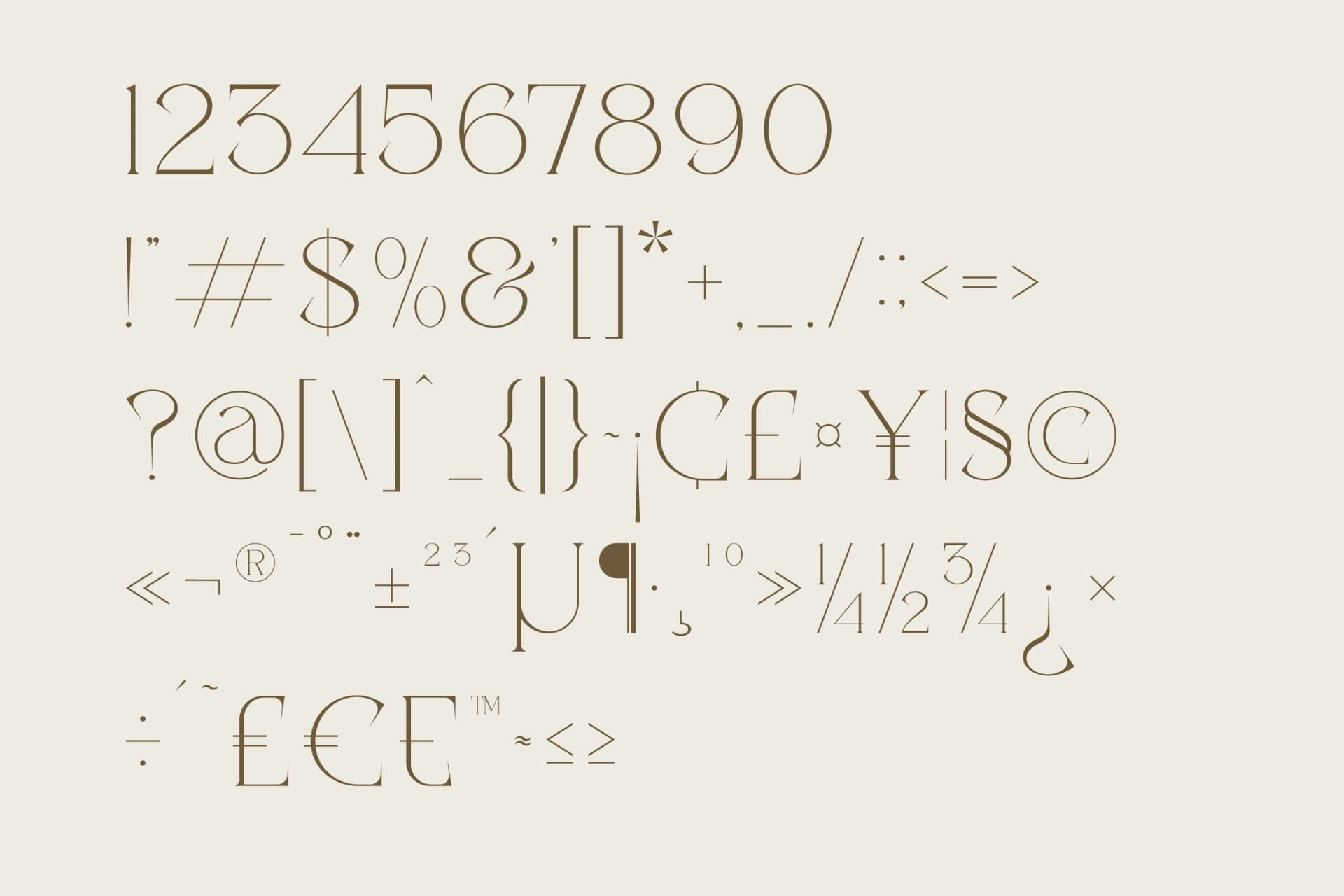 Preview 17 for Golden - Luxury Font