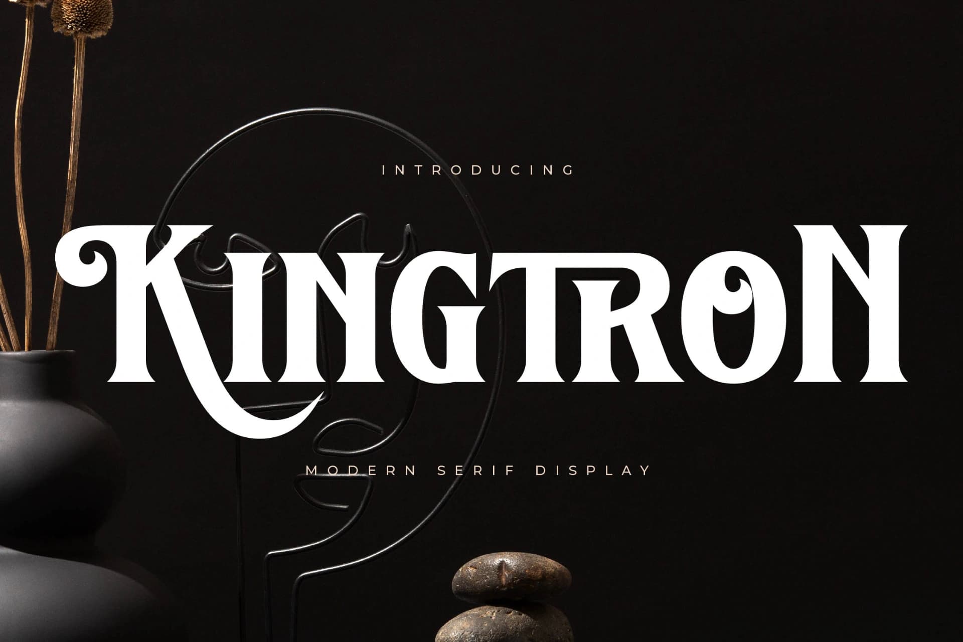 Preview 1 for Kingtron – Modern Serif Display