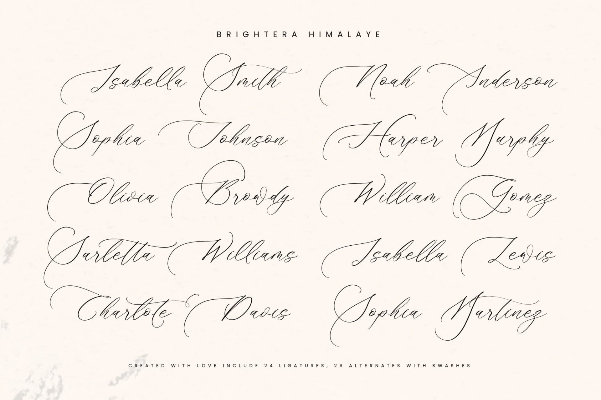 Preview 5 for Brightera Himalaye – Beautiful Script Calligraphy