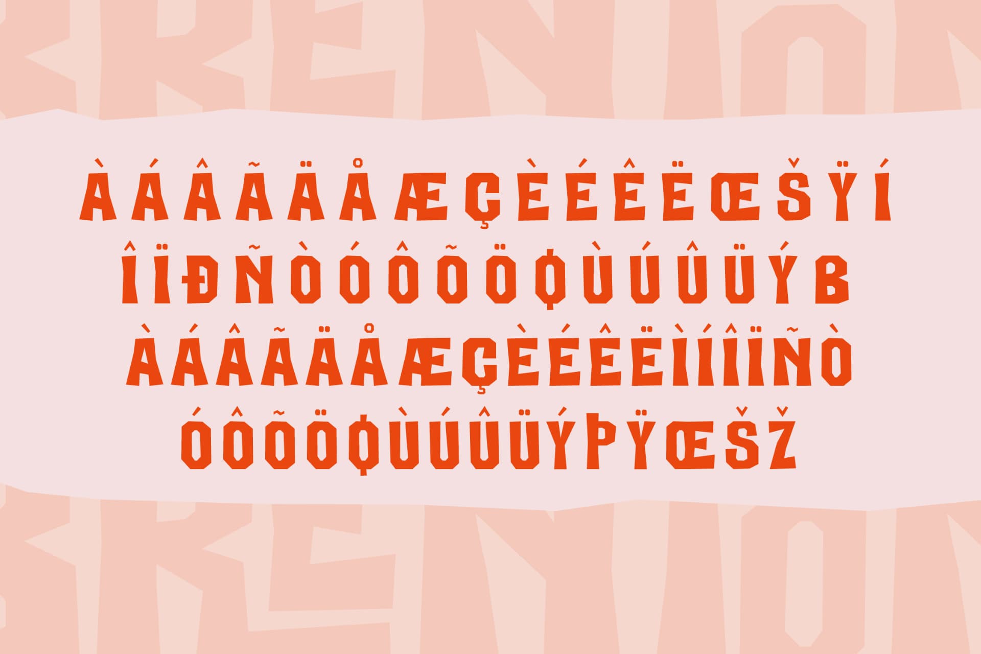 Preview 14 for Brenton - Quirky Display Font