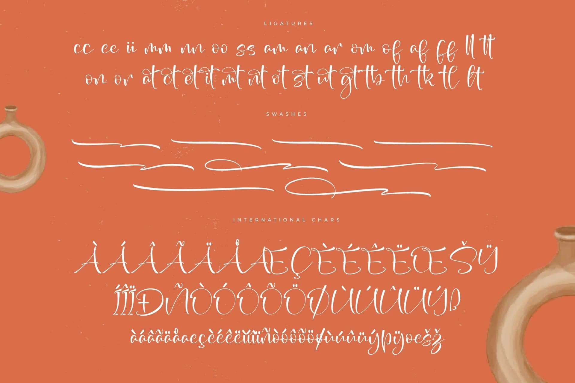 Preview 14 for Pottelika Kinetics – Freestyle Stylish Font