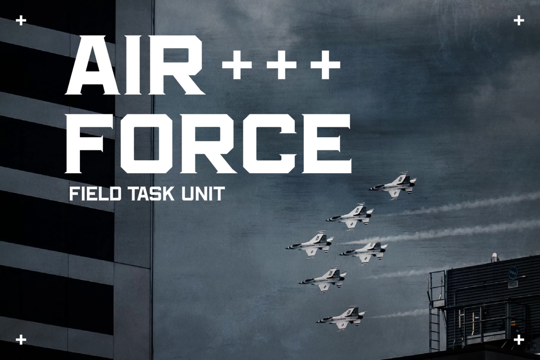 Preview 6 for Thunder Squad - DIsplay Typeface Font