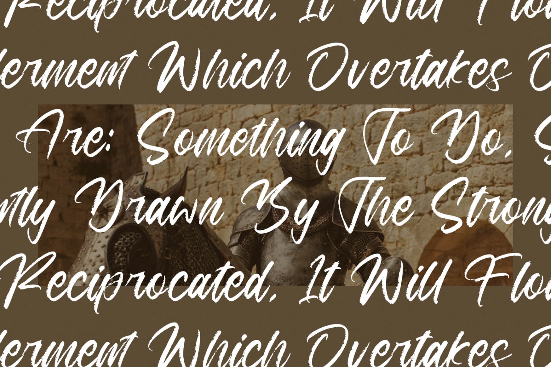 Preview 9 for Montellast Knights – Modern Handbrush Font