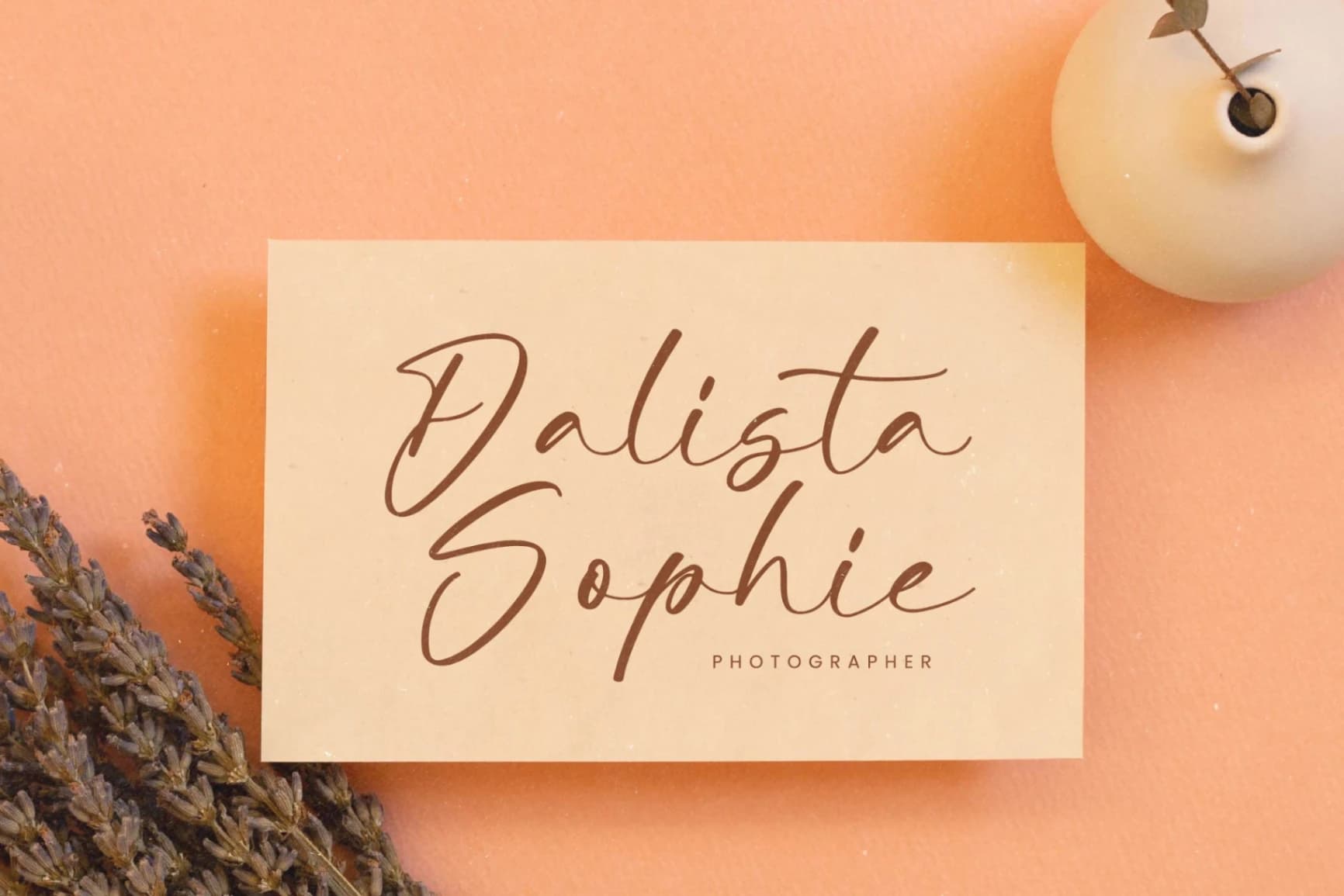 Preview 5 for Autumn Silent – Modern Handwritten Script