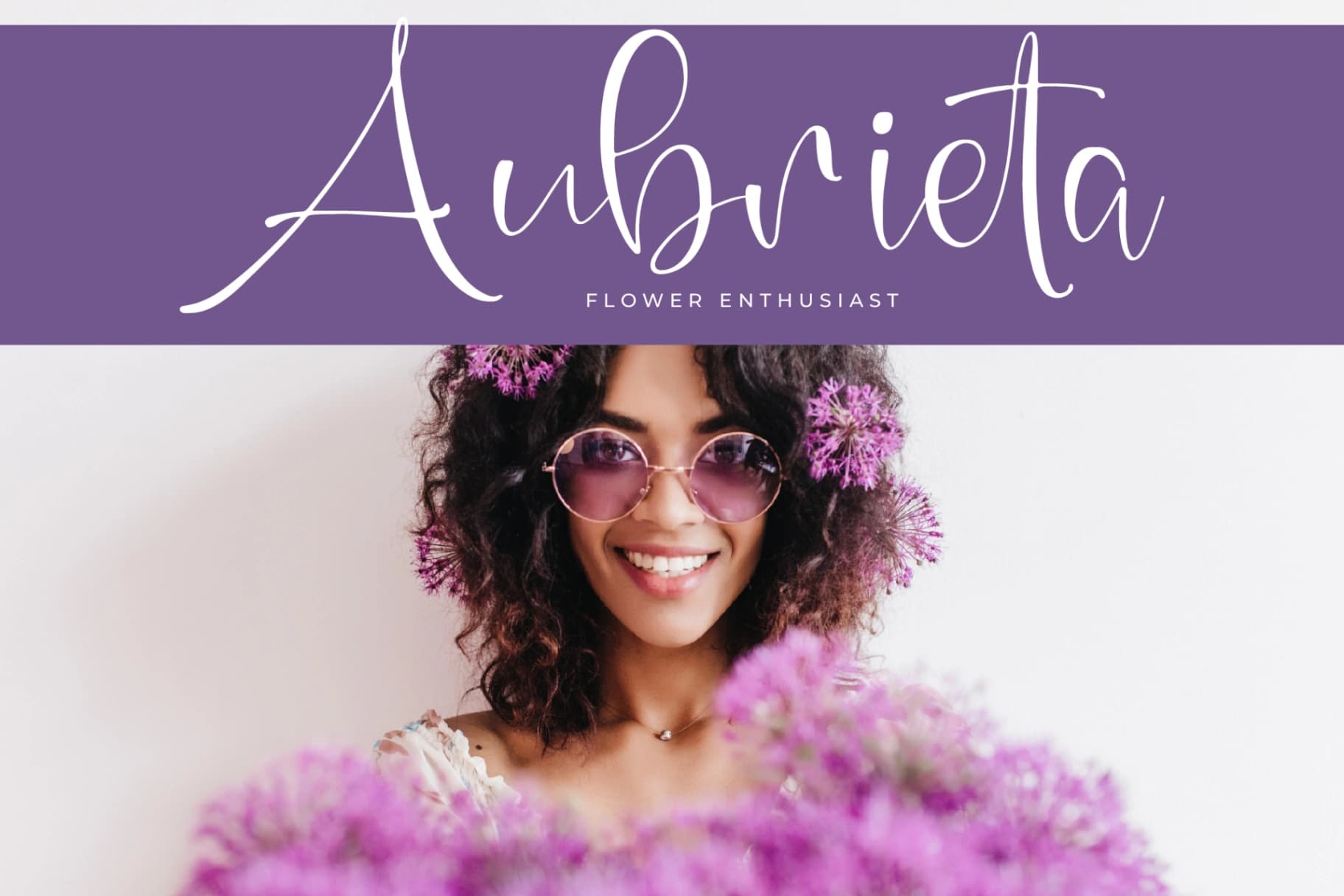 Preview 3 for Annets Birthday - Beautiful Script Font