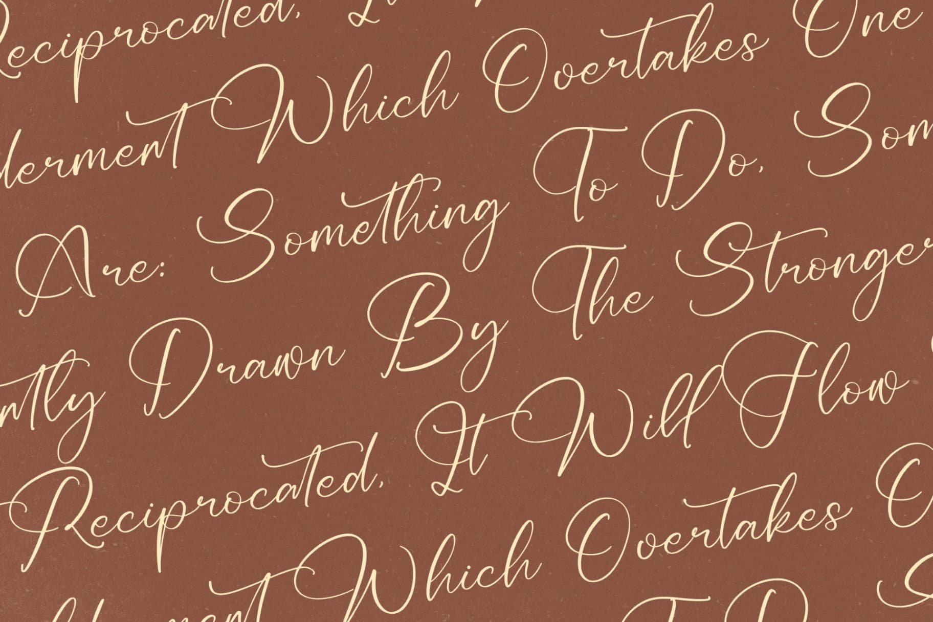 Preview 9 for Redianta Brighters – Beauty Calligraphy Font