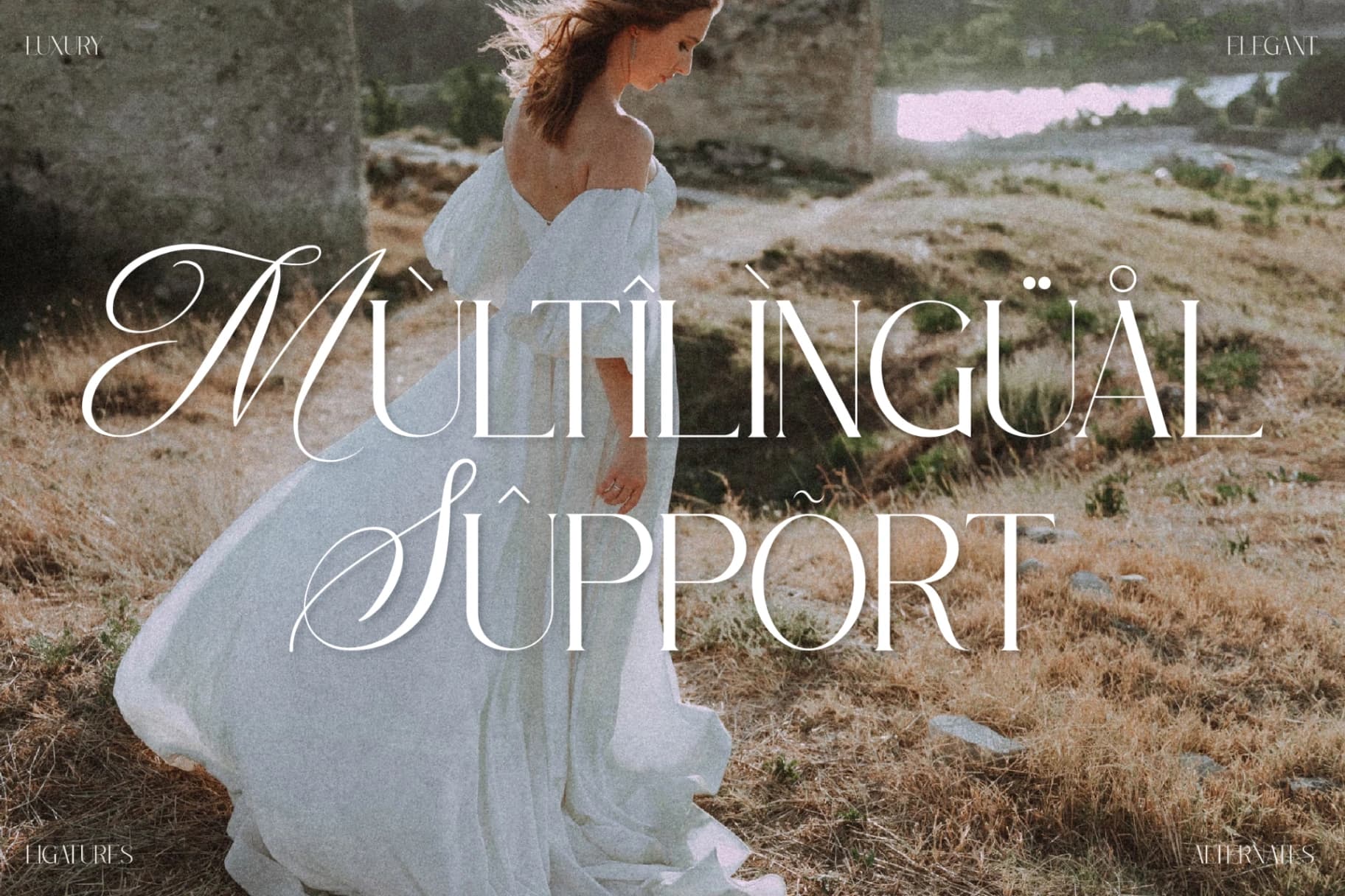 Preview 9 for Merqola Nature - Modern Ligature Serif