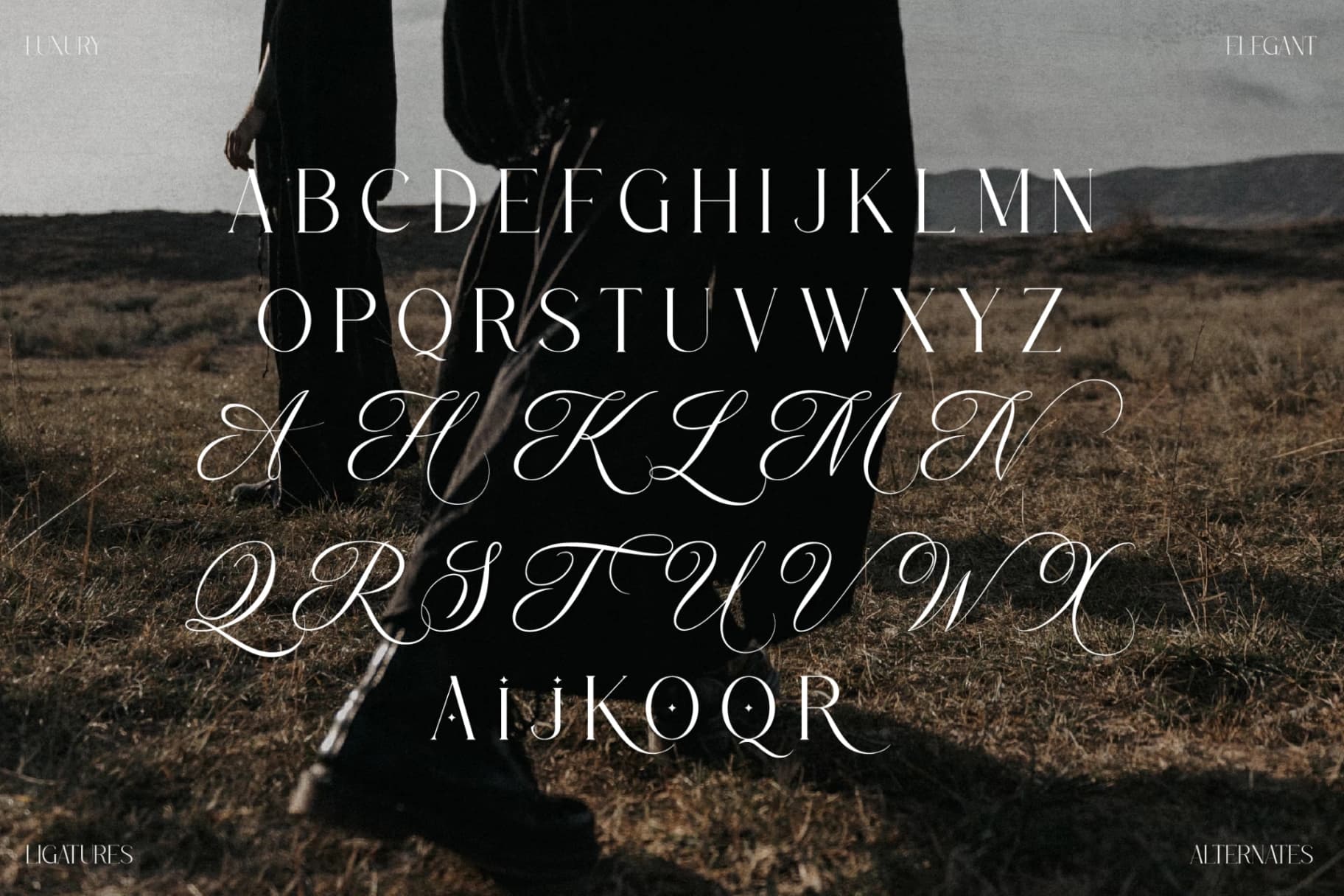 Preview 11 for Merqola Nature - Modern Ligature Serif
