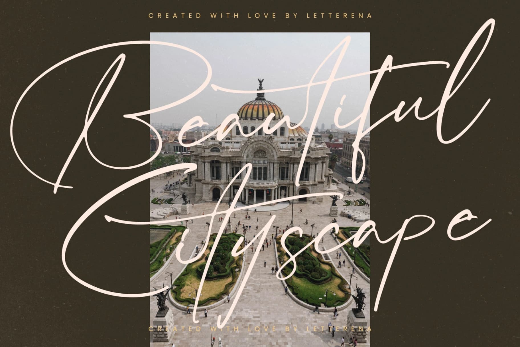 Preview 6 for Infinites Flame – Modern Signature Script
