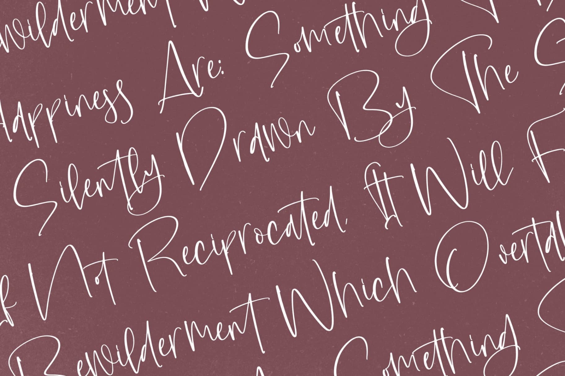 Preview 9 for Highland Soonbeam – Modern Handwritten Font