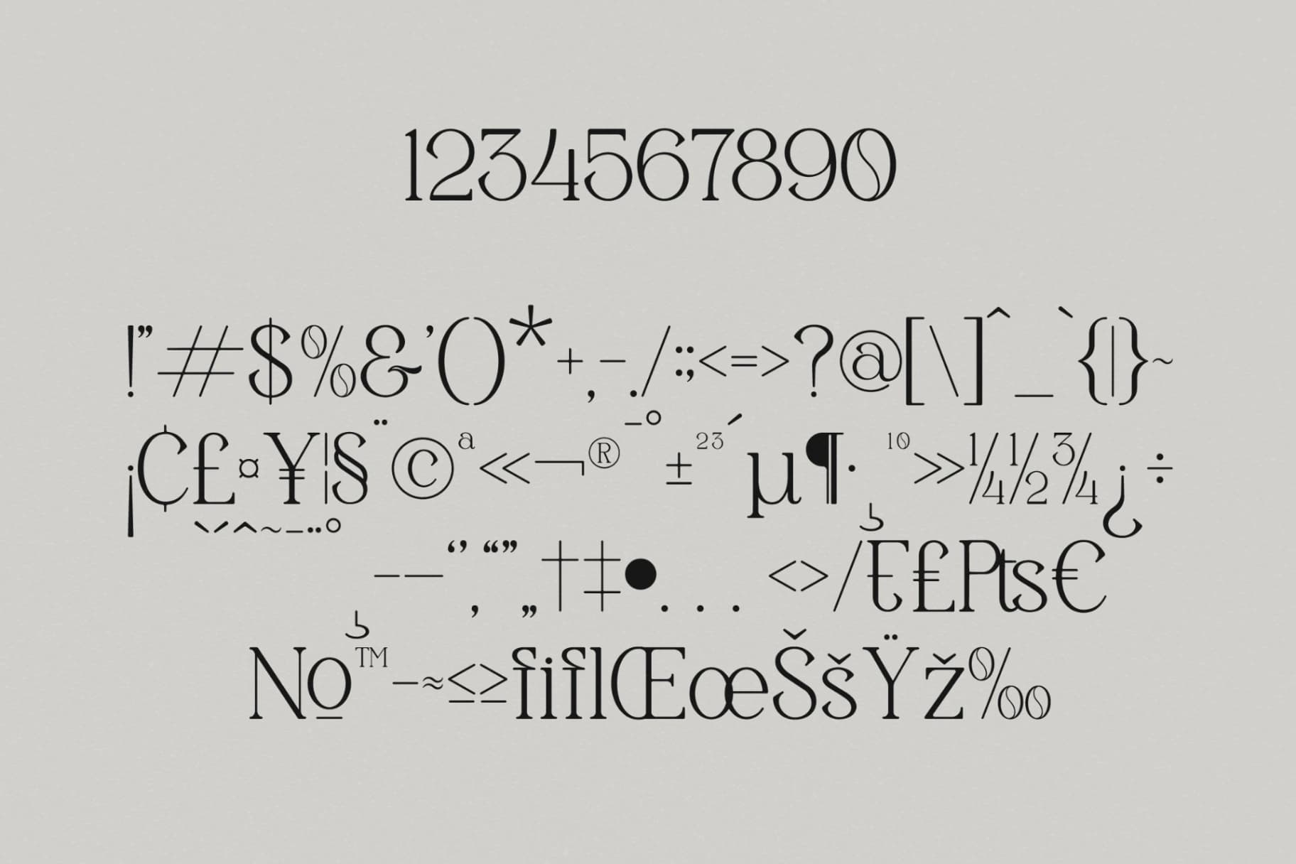 Preview 13 for Gerlick - Modern Serif Font