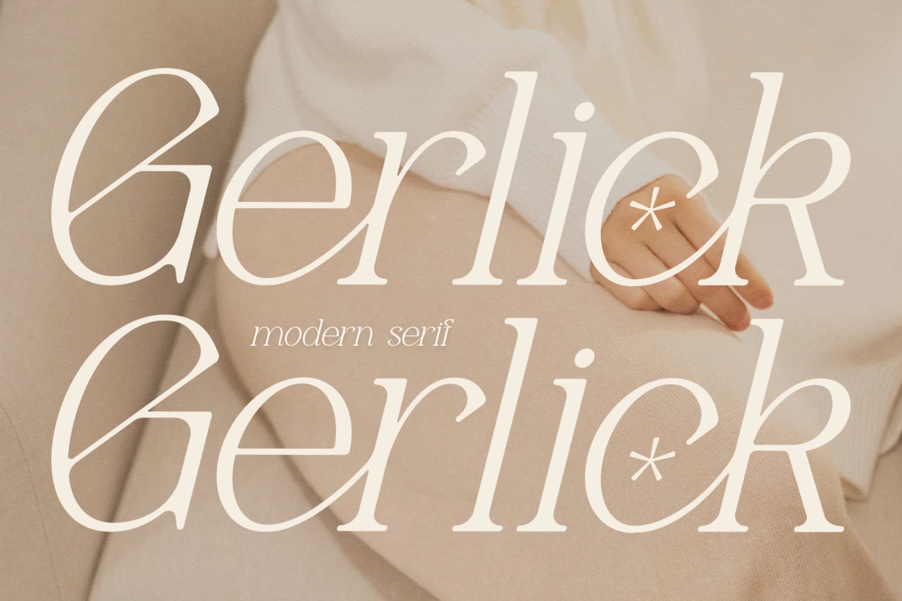 Preview 5 for Gerlick - Modern Serif Font