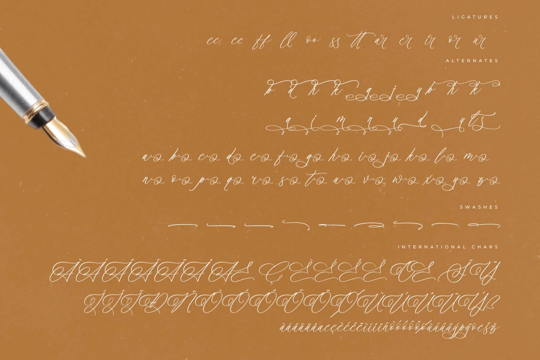 Preview 14 for Scarletta Boutique – Handwritten Calligraphy Font
