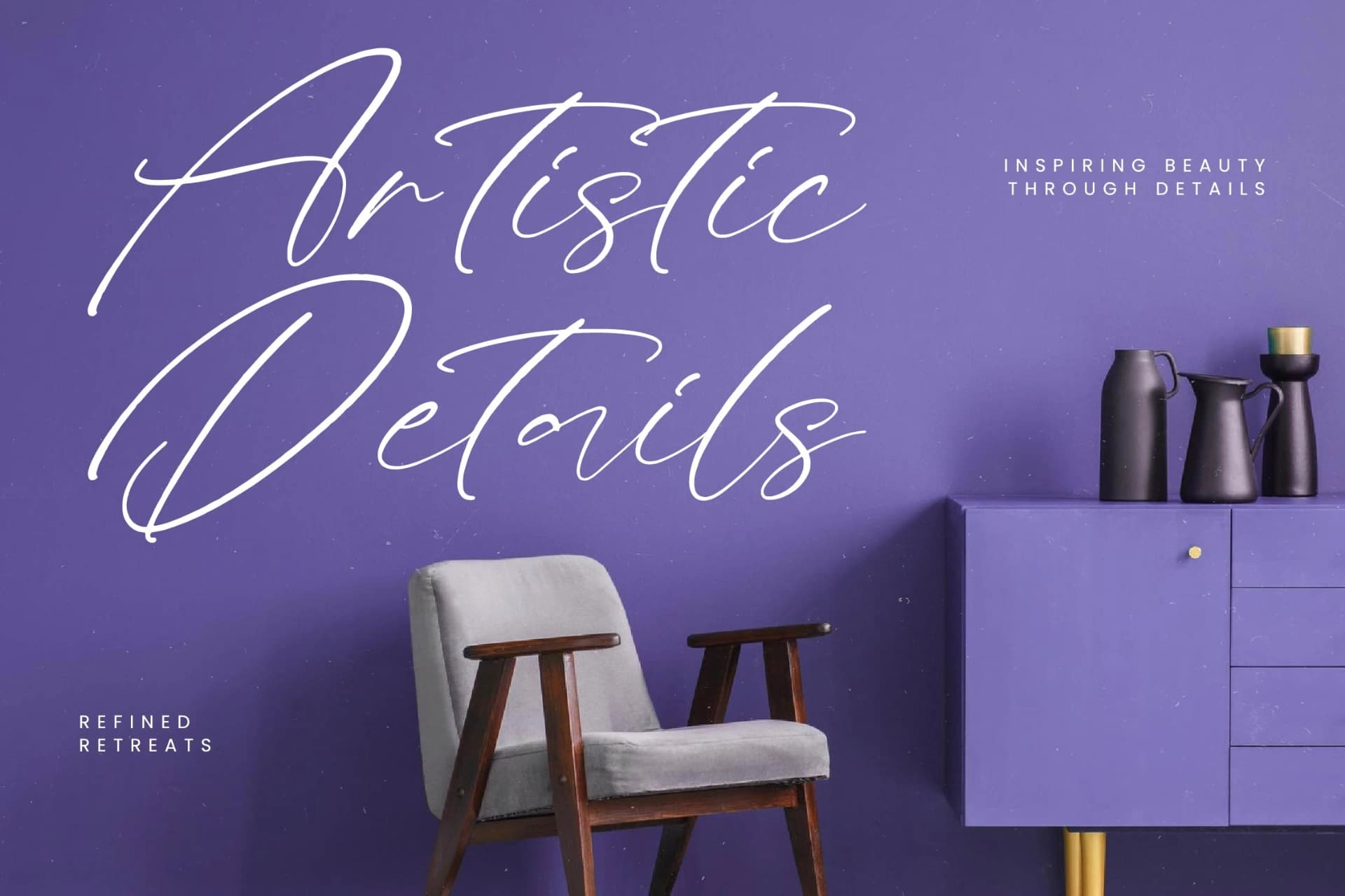Preview 5 for Anthony Smith – Modern Stylish Font