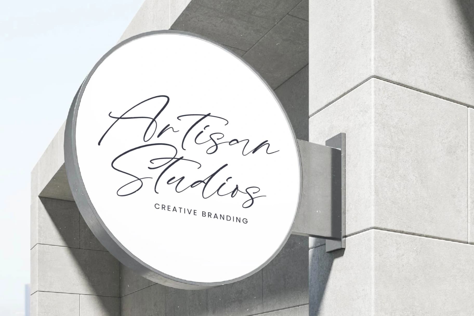 Preview 9 for Anthony Smith – Modern Stylish Font