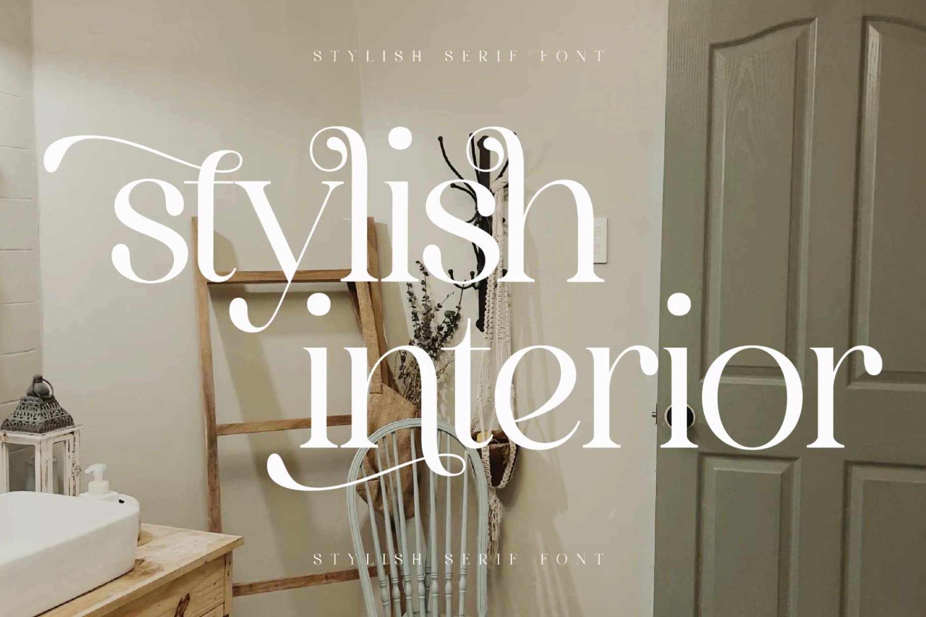 Preview 3 for Marllgon - Stylish Serif Font