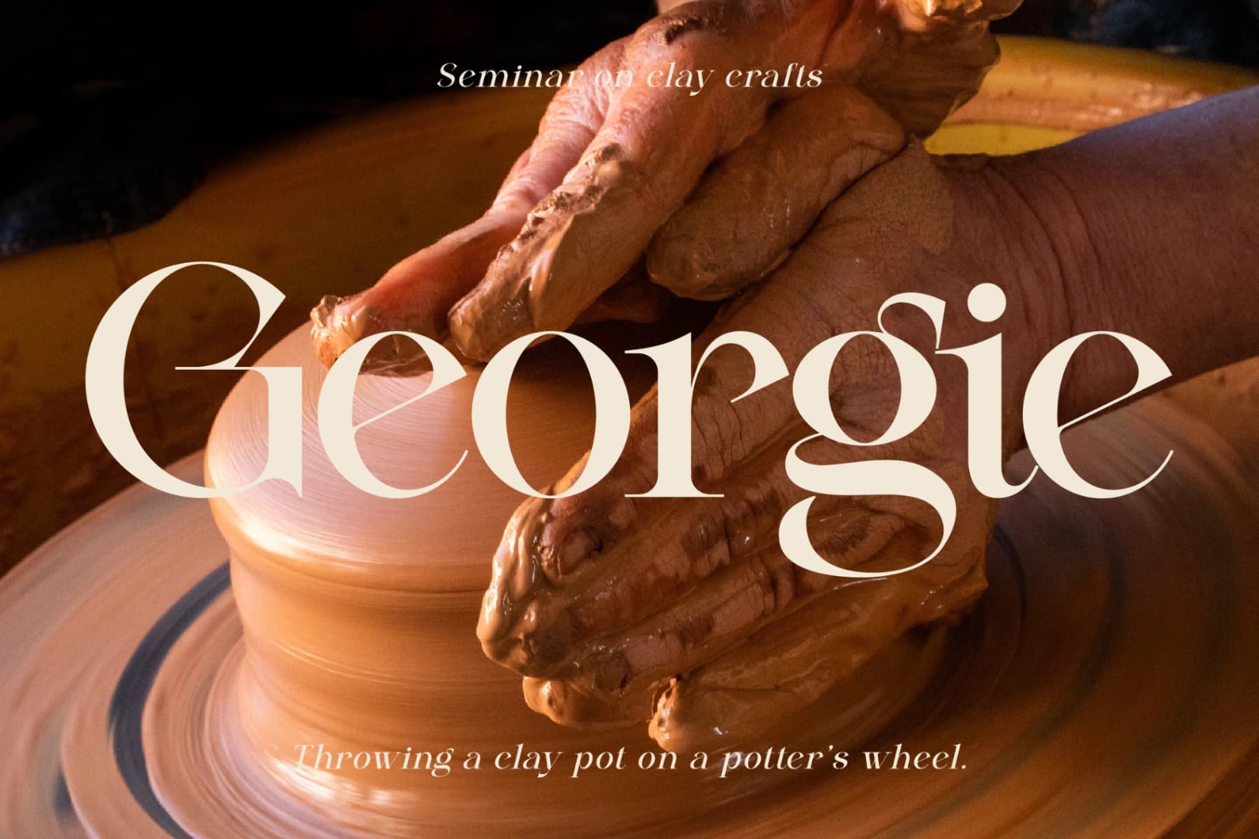 Preview 2 for Satista - Modern Serif Font