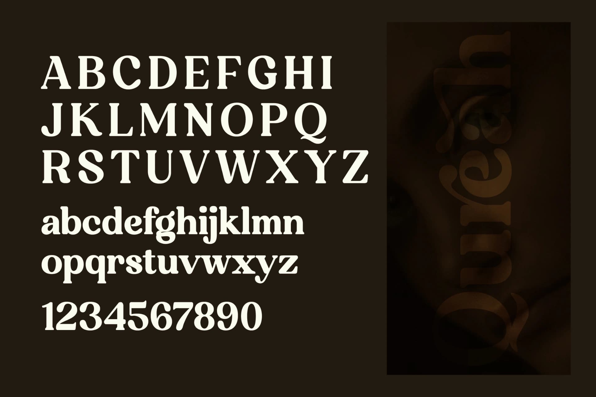 Preview 12 for Qureah - Modern Retro Serif Font