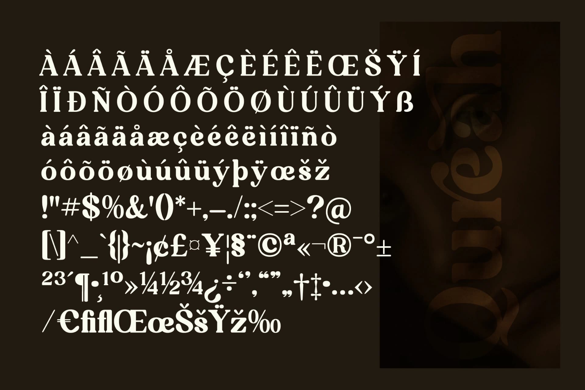 Preview 14 for Qureah - Modern Retro Serif Font