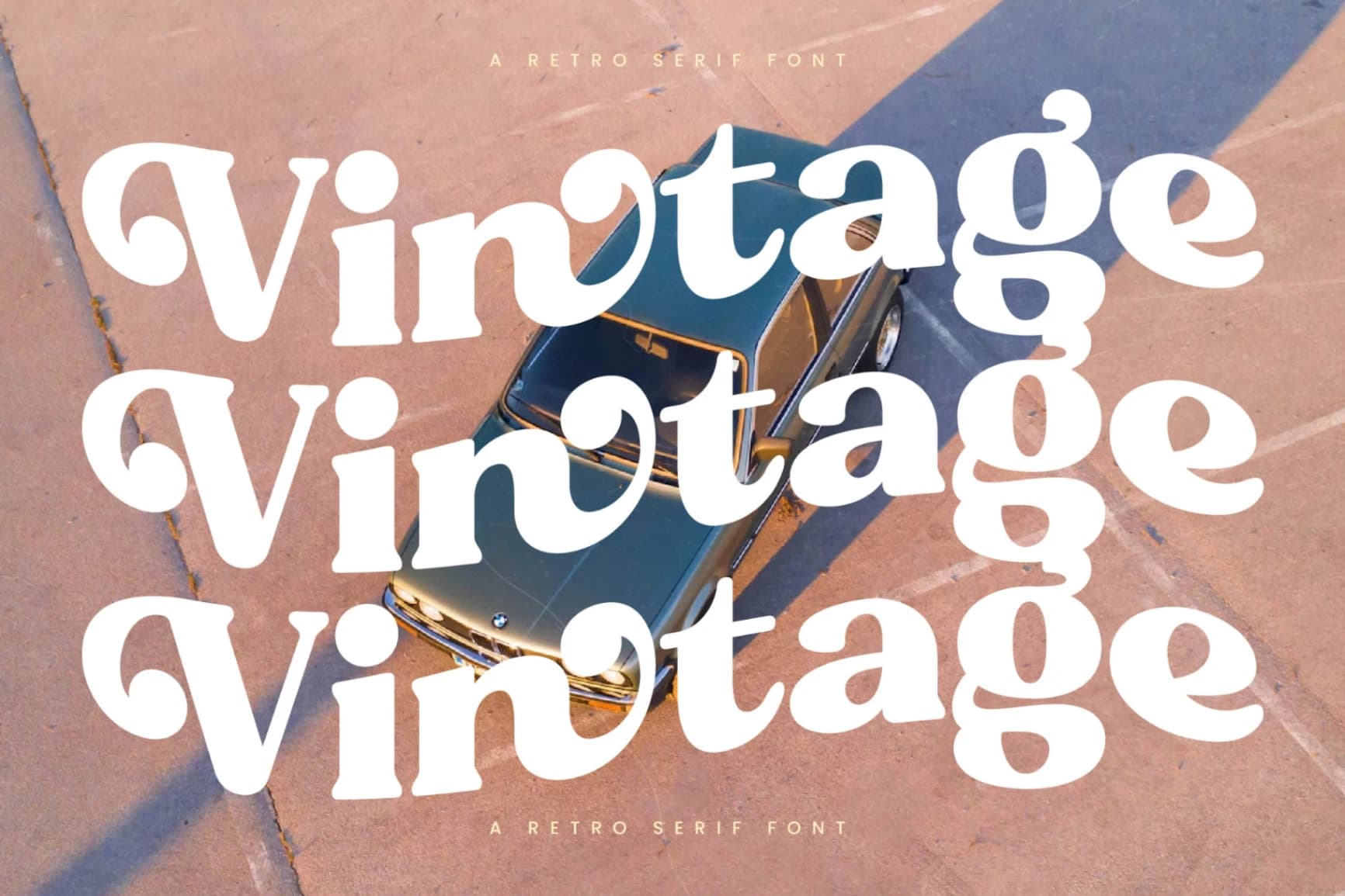 Preview 6 for Angelic Pearl - Retro Serif Font