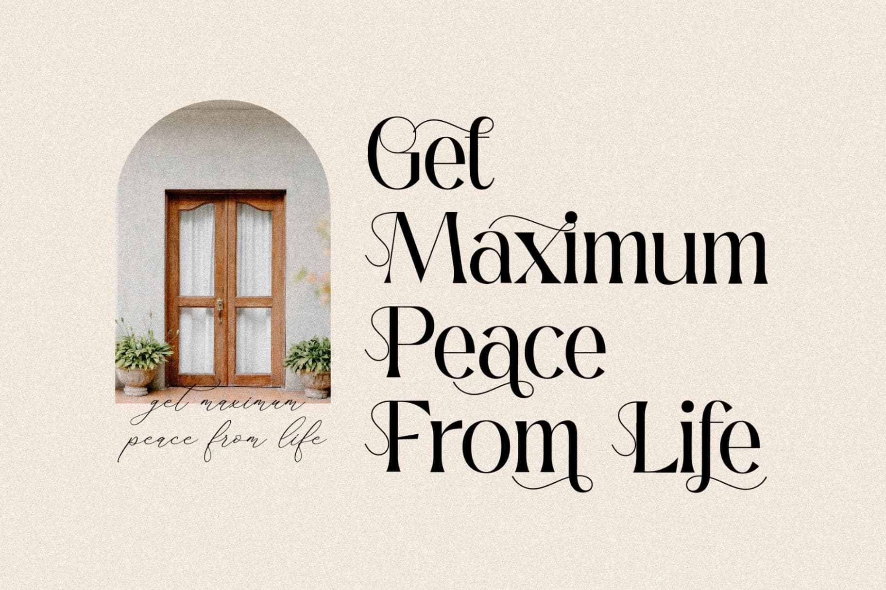 Preview 5 for Gerant - Modern Serif Typeface