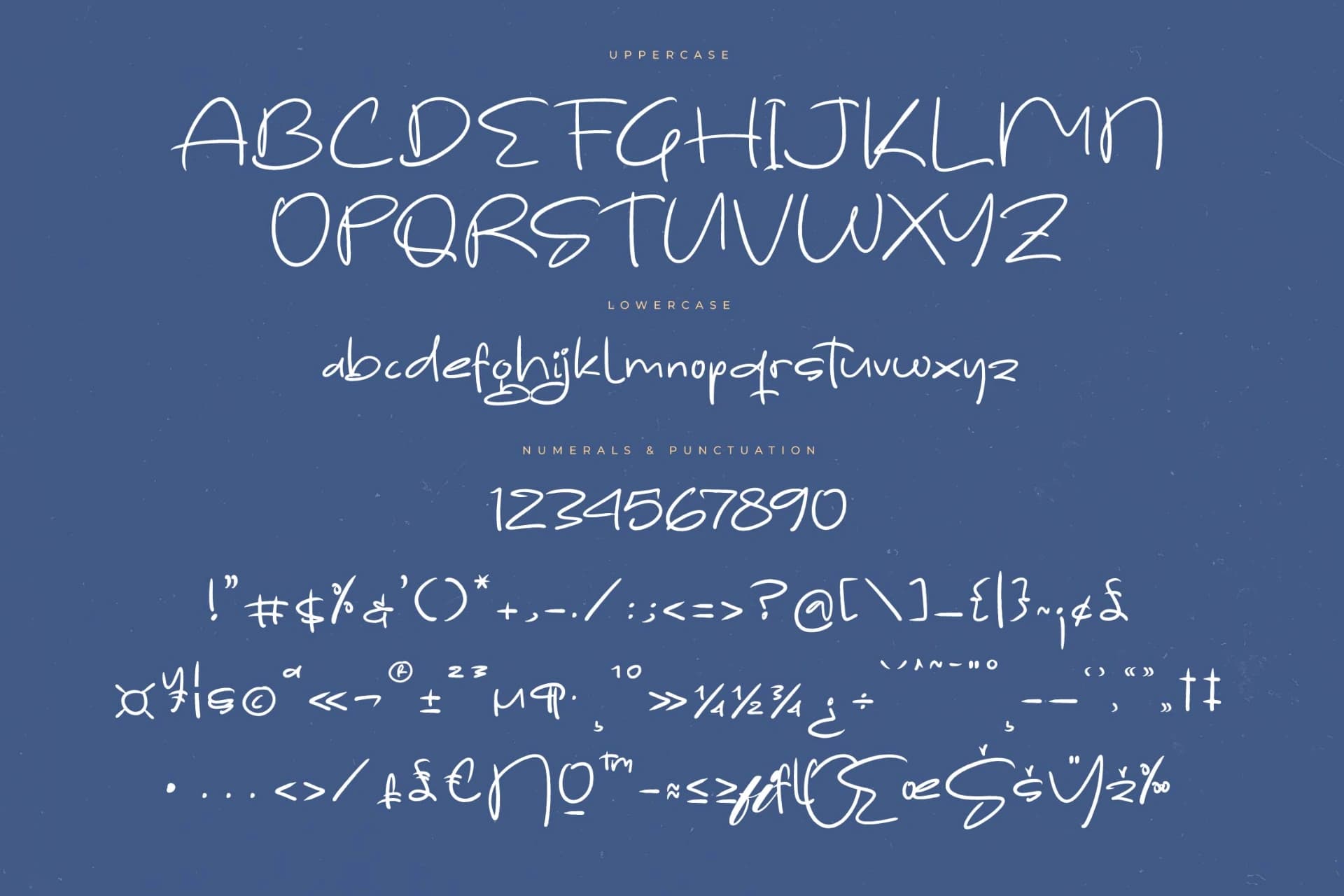 Preview 13 for Pilots Joyful - Natural Handwritten Font