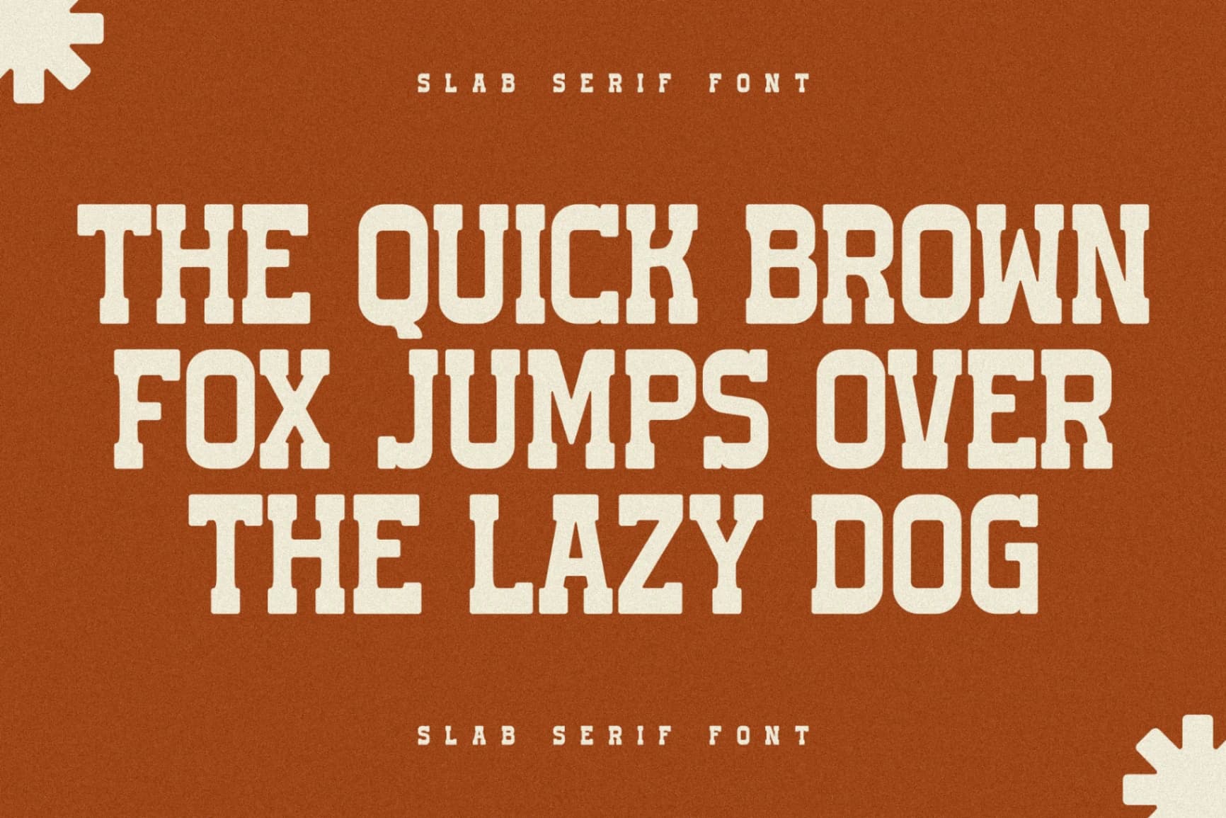 Preview 7 for San Andreas - Slab Serif Font
