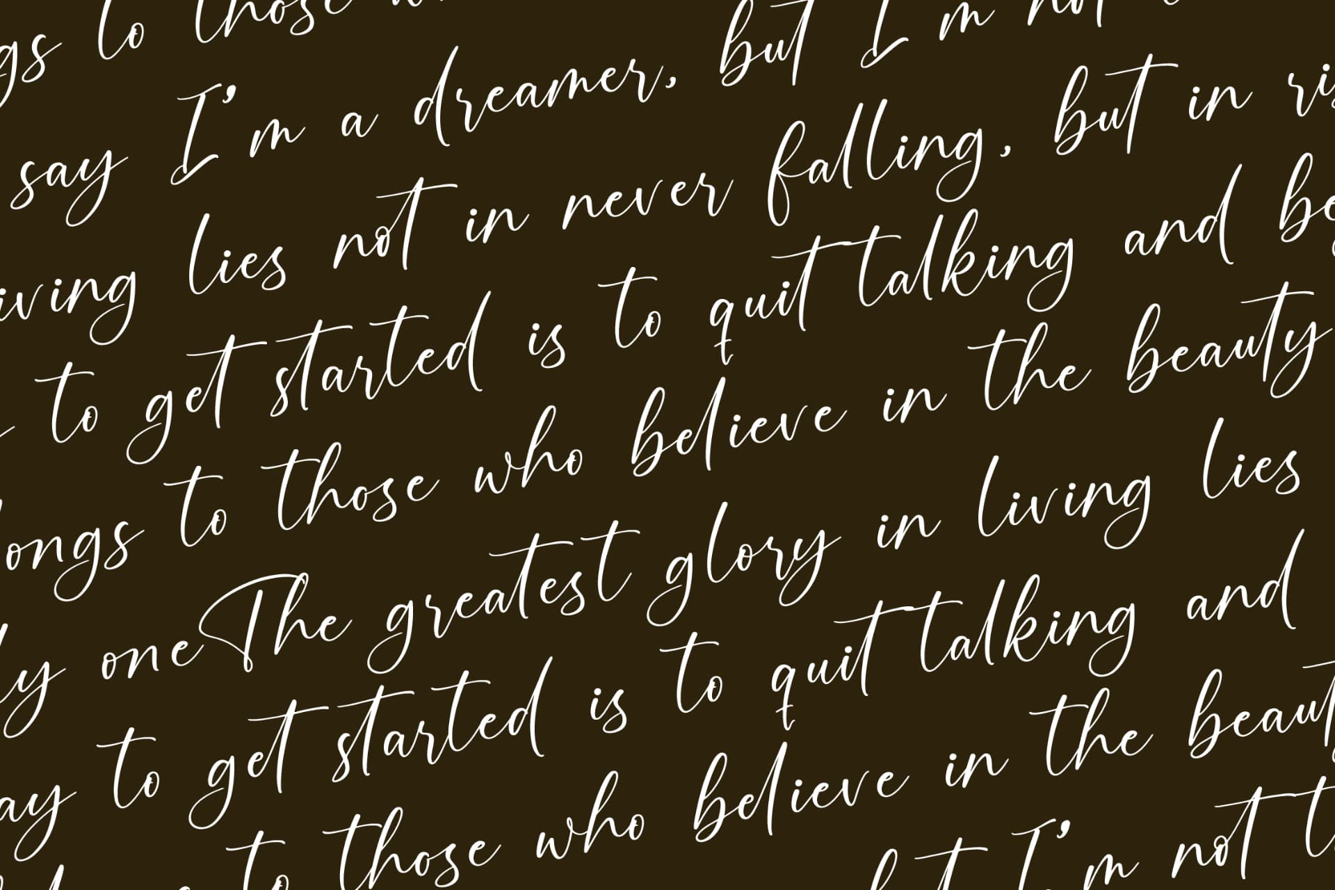 Preview 10 for Bounty Amethysa - Beautiful Script Font
