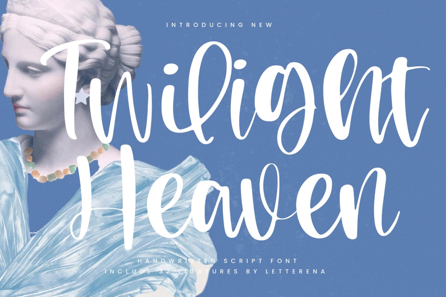 Preview 1 for Twilight Heaven – Handwritten Script Font