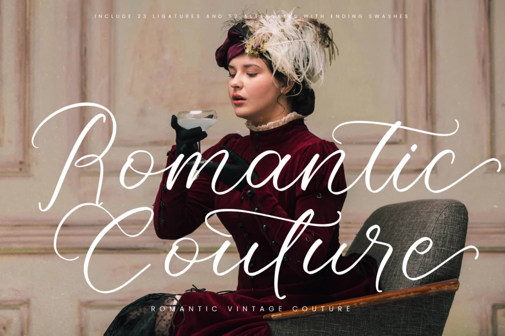 Preview 5 for Victorian Heritage – Beautiful Script Font